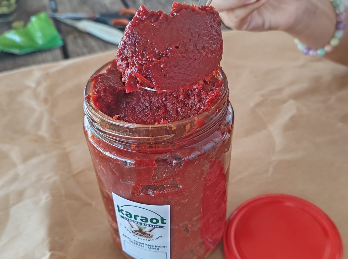 Tatlı Biber Salçası 600gr - Görsel 2