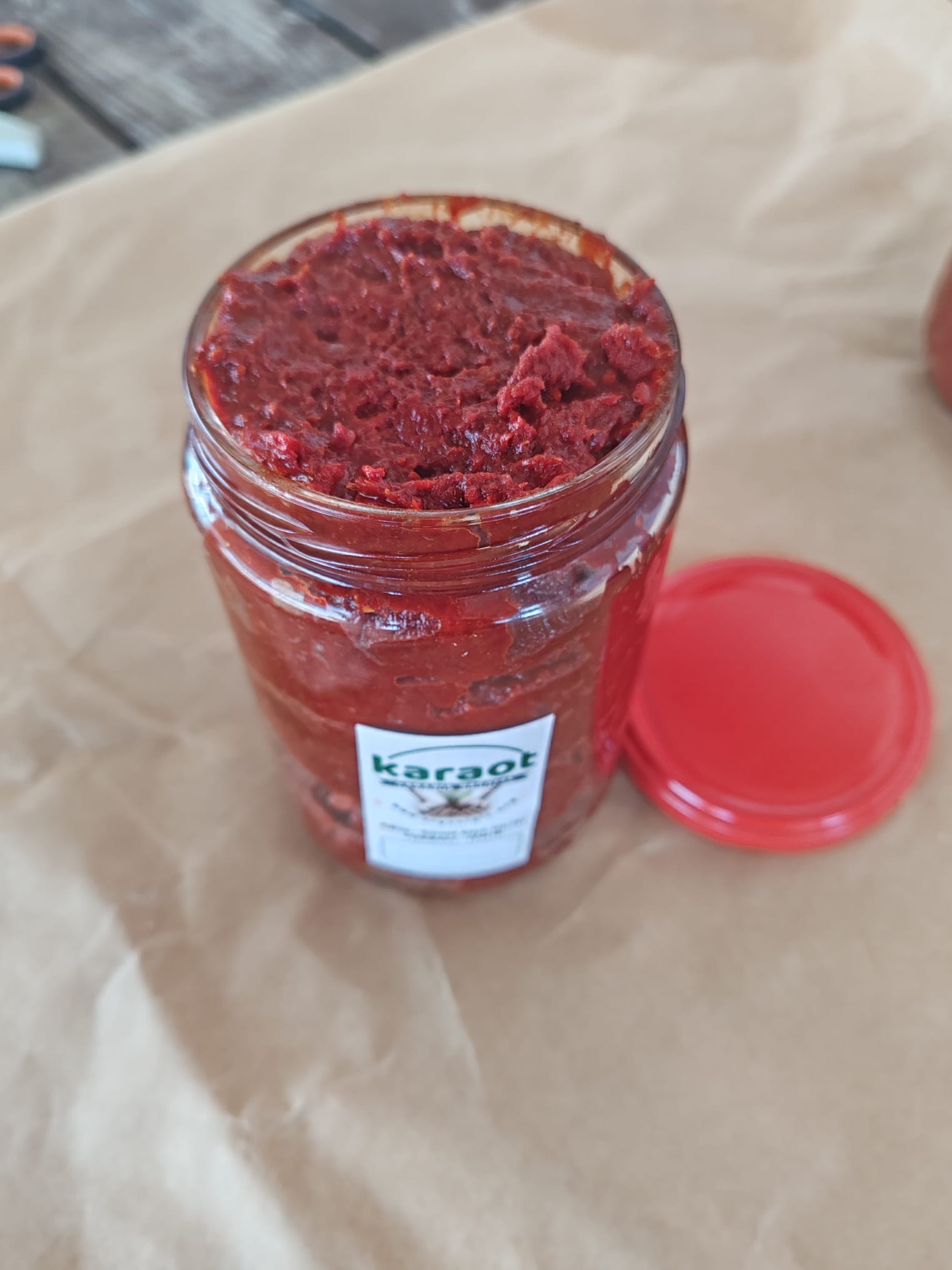 Tatlı Biber Salçası 600gr - Görsel 3